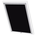 vidaXL Store occultant roulant Noir FK06