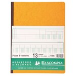 Registre exacompta 4130 piqûre 13 colonnes
