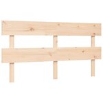 vidaXL Cadre de lit sans matelas 160x200 cm bois massif de pin