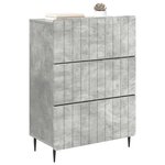 vidaXL Armoire à tiroirs 66 x 34 5 x 92 cm Bois d'ingénierie
