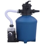 vidaXL Pompe filtrante à sable avec minuterie 530 W 10980 L/h