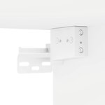 vidaXL Armoire à chaussures Blanc 32x35x70 cm Bois d’ingénierie