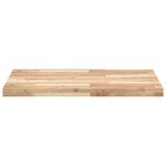 vidaXL Dessus de bureau non traité 100x60x4 cm bois d'acacia massif