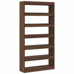 vidaXL Bibliothèque Marron 100 x 30 x 198 cm Bois d'ingénierie