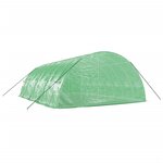 vidaXL Serre avec cadre en acier vert 48 m² 8x6x2 85 m