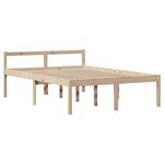 vidaXL Lit pour personne âgée avec tête de lit sans matelas 120x200 cm