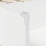 vidaXL Cadre de lit pour enfants avec rangement Blanc 80 x 160 cm
