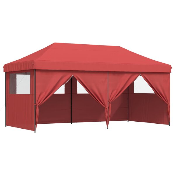 vidaXL Tente de fête Bordeaux 292 x 580 x 315 cm Tissu Oxford
