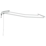 vidaXL Cadre d'auvent électrique rétractable 2.5x2 m en métal