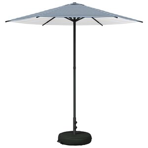 vidaXL Parasol de jardin avec base 230 x 230 cm Polyester
