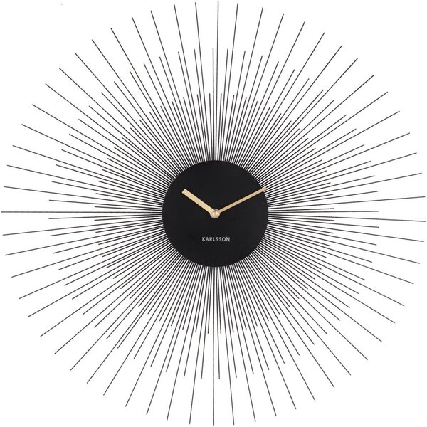 Horloge en métal peony 60 cm