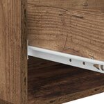 vidaXL Table basse Bois ancien 49 x 50 x 42 cm Bois d'ingénierie