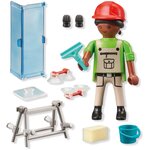 PLAYMOBIL 71754 - Vitrier avec deux vitres  seau et accessoires