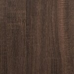 vidaXL Armoire de classement chêne marron bois d'ingénierie