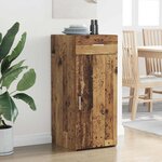 vidaXL Buffet Chêne artisanal 42 5 x 40 x 93 cm Bois d'ingénierie