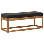 vidaXL Banc de jardin Bois d'Acacia Massif Naturel