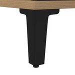 vidaXL Armoire de salle de bain chêne artisanal 30x30x190 cm