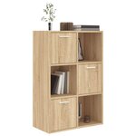 vidaXL Armoire de rangement Chêne sonoma 60x29 5x90 cm Bois ingénierie