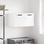 vidaXL Armoire murale Blanc 60x36 5x35 cm Bois d'ingénierie