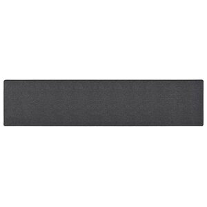 vidaXL Tapis de couloir Anthracite 50x250 cm