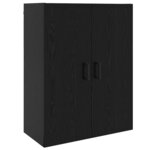 vidaXL Meuble mural Noir 69 5 x 34 x 90 cm Bois d'ingénierie