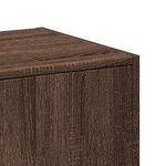 vidaXL Armoire apothicaire chêne marron 30x41x144 5 cm bois ingénierie