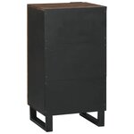 vidaXL Buffet Marron 40 x 33 x 75 cm bois de manguier massif