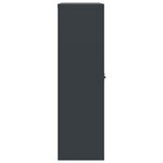 vidaXL Classeur anthracite 90x40x140 cm acier