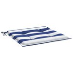 vidaXL Coussins de chaise de jardin lot de 6 40x40x4 cm tissu