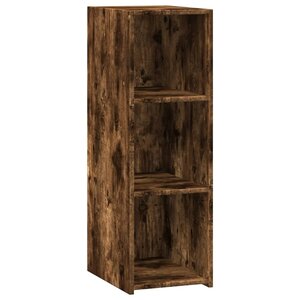 vidaXL Buffet chêne fumé 30x41x93 cm bois d'ingénierie