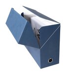 Boite transfert Dos 120mm papier toilé Couleurs assorties EXACOMPTA