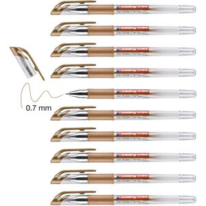 Roller à encre gel 2185 cuivre 0 7 mm x 10 EDDING