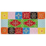 vidaXL Meuble TV mural 60x30x24 cm Bois massif Mangue brut