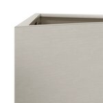 vidaXL Jardinière triangulaire acier résistant aux intempéries