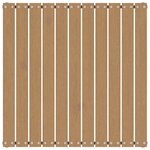 vidaXL Salon de jardin 2 Pièces avec coussins Marron miel Bois de pin