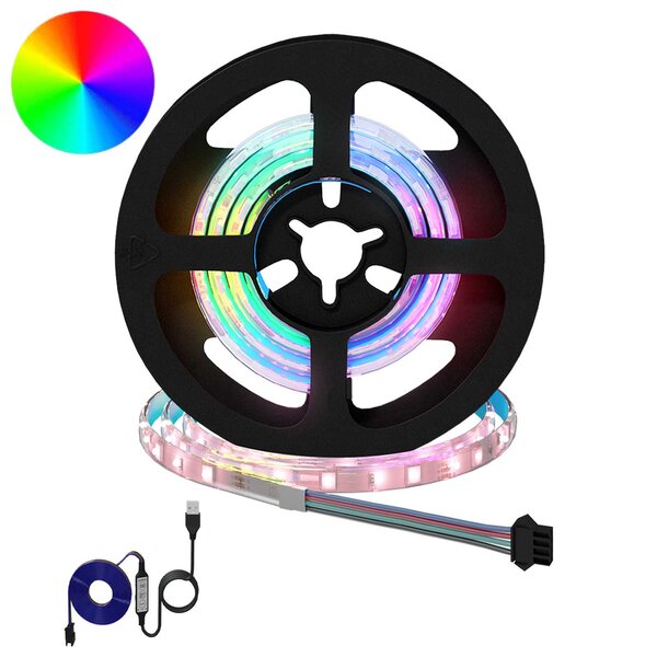 vidaXL Bande LED 2 Pièces Noir et Transparent 550 mm Cuivre et plastique