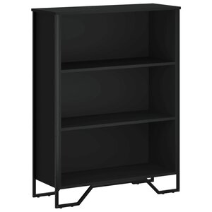 vidaXL Bibliothèque noir 80x31x106 cm bois d'ingénierie
