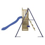 vidaXL Aire de jeux d'extérieur bois de pin imprégné