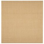 vidaXL Tapis Sisal naturel 100x100 cm