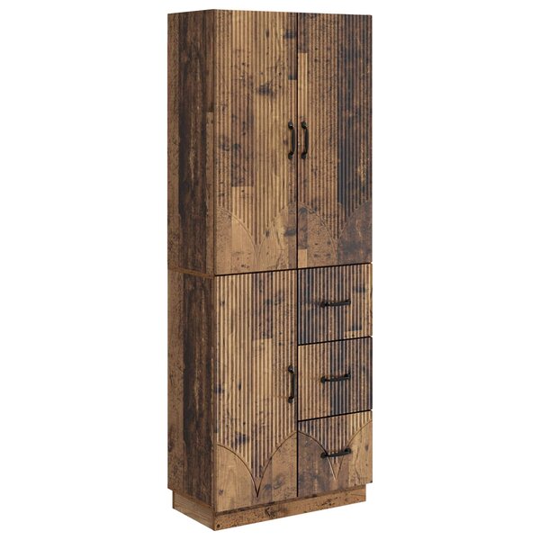 vidaXL Ensemble de Meubles 2 Pièces Bois ancien Bois d'ingénierie