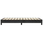 vidaXL Cadre de lit Noir 80x200 cm Velours