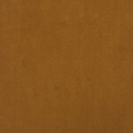 vidaXL Chaises pivotantes à manger lot de 4 marron velours