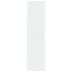 vidaXL Garde-robe Blanc 30x50x200 cm Bois d'ingénierie