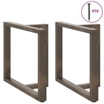 vidaXL Table à manger avec bord naturel 180x100x74cm bois massif chêne