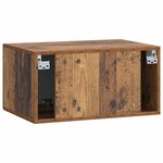 vidaXL Meuble TV mural Bois ancien 59 5 x 41 x 30 cm Bois d'ingénierie
