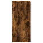 vidaXL Buffet chêne fumé 30x42 5x93 cm bois d'ingénierie
