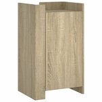 vidaXL Buffet chêne sonoma 45x35x75 cm bois d'ingénierie