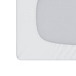 vidaXL Protège-matelas blanc 120x200 cm imperméable