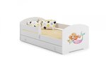 Lit enfant LUK BAR+SZU 160x80 SIRÈNE tiroir de rangement avec matelas