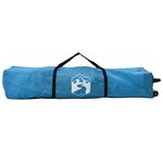 vidaXL Tente à auvent pop-up Bleu 400 x 400 cm tissu